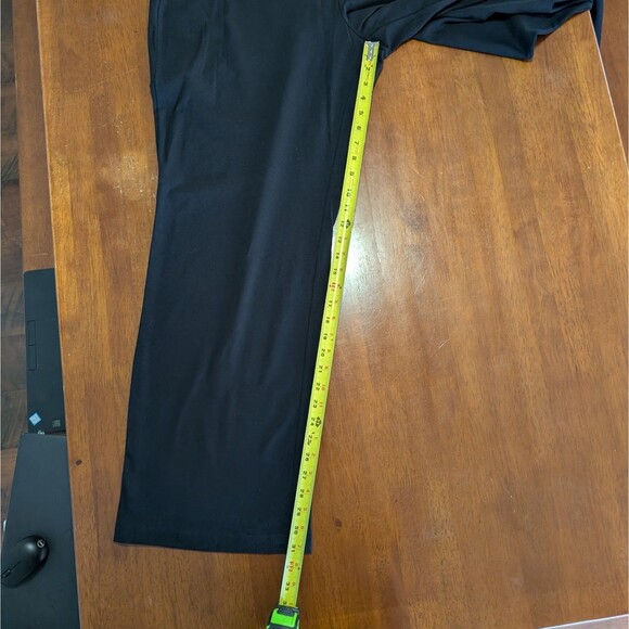 Livi Active Lane Bryant Yoga Pants Womens 22/24 Reg Black Workout Athleasure NEW - Picture 7 of 7